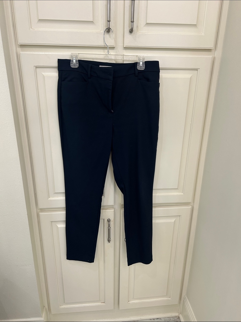LOFT Straight Leg Pants in Navy